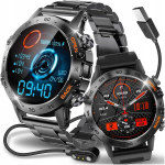 Nutikell Nutikell JG Smart JS52 meestele, 1.39" AMOLED, s&uuml;damer&uuml;tm, verer&otilde;hk, k&otilde;nefunktsioon, IP68, must