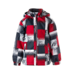 Huppa Poiste jope JODY, red pattern