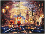 Tikkimiskomplekt Magic Needle "Night Tram" 550-760