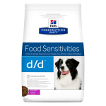 Hill's Prescription Diet d/d Canine Duck & Rice koeratoit pardi ja riisiga, 4 kg