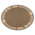 Sisal vaip Sisal Floorlux ringikujuline 20195, kohve / beež