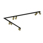 Laevalgusti Nowodvorski Mono Corner 2x150 7755, must/kollane