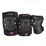 Tempish TAKY set of knee elbows and wrist protectors Pink Size M, M