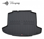 Kummist pagasiruumi matt SKODA Rapid 2012-2019 (liftback) black /6020111