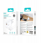 Bwoo Cda182 38w v&otilde;rgulaadija Usb-c kaabliga, valge