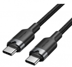 Vention Usb-c-usb-c kaabel 60w Pd, 3a, 1m, valge