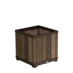 Keter Lillepott 29213622533 45,5 x 45,5 x 45,5 cm, 81 l, 4,8 kg, Integreeritud kastmiss&uuml;steem, Drenaažikarp, Brown