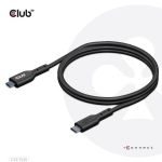 Club3D USB Type-C kuni Micro USB kaabel 1m, USB 2.0, must, M/M