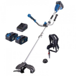Scheppach BC-BCH380/40-X akukr&otilde;sal&otilde;ikur murutrimmer muru&auml;&auml;rte ja tiheda taimestiku niitmiseks 2x20V 380mm 3 kiirust Tap&rsquo;n&rsquo;Go 3T tera 5910907400