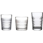 Asir klaaside komplekt, 18 tk