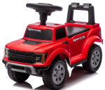 Laste l&uuml;katav s&otilde;iduk-auto &uuml;heaastastele lastele, panipaigaga, LED Ford Raptor, punane, Sun Baby