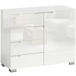Kapp 100x40x80 cm Valge MDF