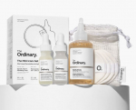 The Ordinary Mini Icons Set &ndash; kolm miniatuurset kangelastoodet korduvkasutatavate vatipadjakestega, mis eba&uuml;htlast nahatooni heledamaks ja niisutavamaks muudavad