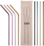 H&S korduvkasutatavad k&otilde;rred, 8 tk, 2 puhastusharjaga, 20 cm, mitmev&auml;rvilised