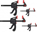 Navaris professionaalne kinnitusklambrite komplekt, 4 tk, 100&ndash;150 mm, 20&ndash;60 kg