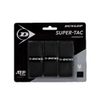 Tennisereketi pealmine overgrip Dunlop Super Tac 3 tk must