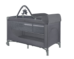 Beebivoodi KikkaBoo So Gifted PLUS Grey 2026, 2 taset, reisivoodi, 0&ndash;36 kuud