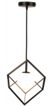 Candellux rippvalgusti Weert 50101045, must/kuldne
