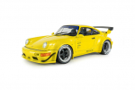 Diecast mudel Solido S1807518 Porsche 911 Rwb Bodykit Natali Yellow 2023 1/18