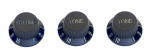 El. kitarri potentsiomeetri nupp 2x Stagg SP-KNST-BLK