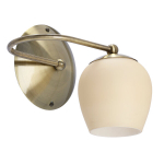 Candellux seinavalgusti Serano, kuld/kreem