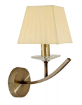 Candelluxi seinalamp Valencia, pruun/kollane