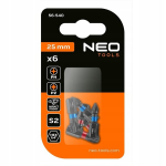 Neo Tools kruvikeerajate otsikud, 6 tk.