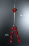 Kardinate hoidja, 42 cm, punane