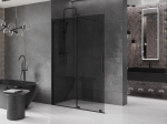 Mexen Velar Walk-in l&uuml;kanddu&scaron;isein 150 x 200 cm, grafiit 8 mm, must - 871-150-000-43-70, 150 x 200 cm