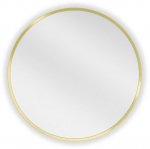 Vannitoa peegel Mexen Loft Round, 30 cm, kuldset v&auml;rvi