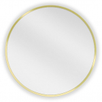 Vannitoa peegel Mexen Loft Round, 45 cm, kuldse v&auml;rviga
