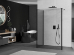 Mexen Kioto du&scaron;isein Walk-in 135 x 110 x 40 cm, l&auml;bipaistev, must - 800-135-110-221-70-00-040