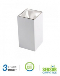 V-tac Led lub halogeenlamp Gu10, valge, kandiline, 74x74x140mm