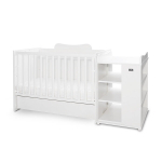 Muudetav lastevoodi Lorelli Multi, 120x60/190x82 cm, valge