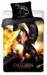 Faro laste voodipesukomplekt Dragons 027, 140x200, 2-osaline
