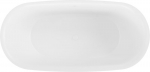 Mexen Siena vabas seisev komposiidist vann 170 x 80 cm, valge matt - 57291708000, 170 x 80 cm