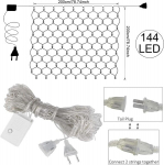 LED valgusv&otilde;rk aeda, veekindel kardin, 8 režiimi, 200x200 cm &mdash; r&otilde;duvalgustid, terrassivalgustus, j&otilde;ulukaunistused, v&auml;lisvalgustid, valguskardin, aiavalgustus, fassaadivalgustus