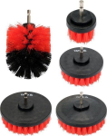 Yato Harjaste komplekt YT-47777, 5tk, 5mm, 8mm, 10mm, 12mm, nailon, PP, 1/4" (6.3mm), kroomitud