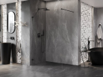 Mexen Lunar du&scaron;isein Walk-in vasak 90 x 200 cm, l&auml;bipaistev 8 mm, must - 830-090-000-70-00-L