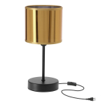 Laualamp Candellux Beta must alus kuldne kuppel E14
