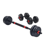 Hantlite ja t&otilde;stekangikomplekt CHRISTOPEIT 2-in-1 Dumbbell Set 15kg