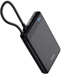 Akupank Trust Power Bank 25880, 10000 mAh, 1 x USB 2.0 Type-A, 1 x USB 2.0 Type-C, indikaatoriga