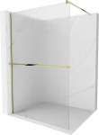 Mexen Kioto+ du&scaron;isein riiuliga Walk-in 70 x 200 cm, triibuline, kuldne - 800-070-121-50-09, 70 x 200 cm