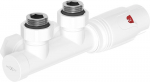 Mexen G00 termostaatiline nurgakomplekt, Duplex, DN50, valge - W907-900-20, DN50