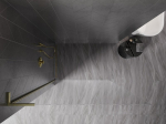 Mexen Kioto-X L du&scaron;isein Walk-in 70 x 200 cm, l&auml;bipaistev 10 mm, kuldne harjatud - 800-070-107-55-00-X