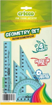 Geomeetriline komplekt 4 el. 16cm joonlauaga CRICCO
