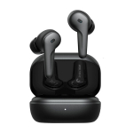 Juhtmevabad k&otilde;rvaklapid mikrofoniga SAVIO TWS-12, Bluetooth 5.3, ANC, ENC, QC, veekindel IPX4, 24 kuu garantii, musta v&auml;rvi.