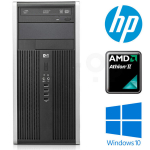 HP Compaq 6005 Pro AMD Athlon II X2 B26 8GB 256GB SSD + 300GB HDD DVD W10P Renew