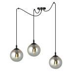 Emibig ripplamp Gigi 3, hall/must