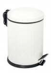 Hermia pedaaliga pr&uuml;gikast D88, 5 l, valge